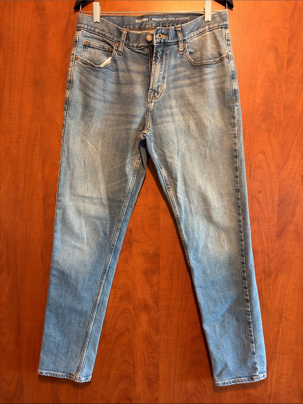 Old Navy Men's Light Wash Athletic Fit Jeans